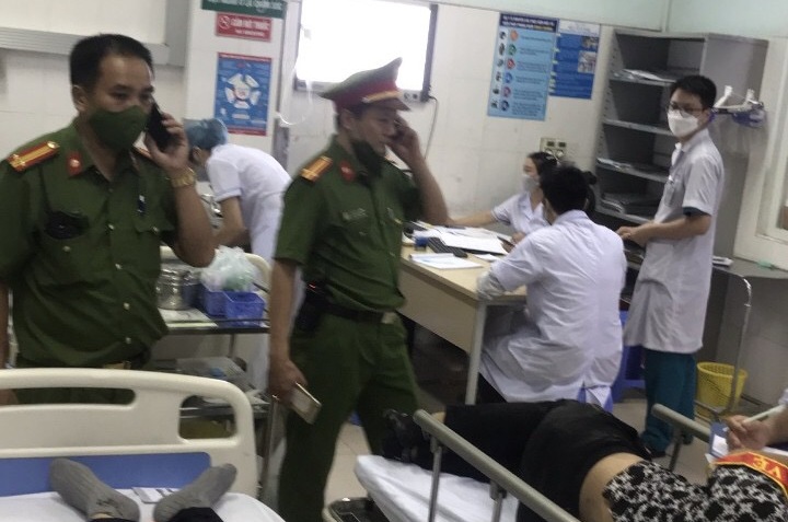 Đội Cảnh sát 113, Phòng Cảnh sát QLHC về TTXH – CATP: Kịp thời ứng cứu, đưa 2 nạn nhân vụ TNGT đi cấp cứu trong đêm 13-5